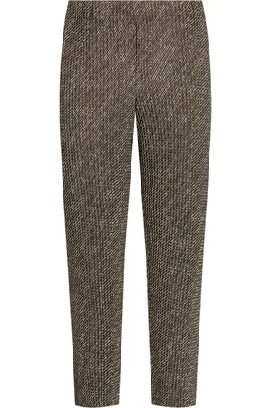 Issey Miyake Diagonals pleated trousers