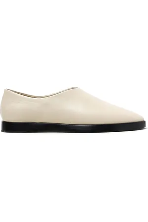 FEAR OF GOD Almond-toe leather loafers