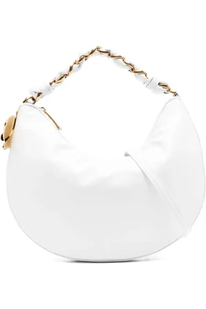 GENNY Floral-appliqué tote bag