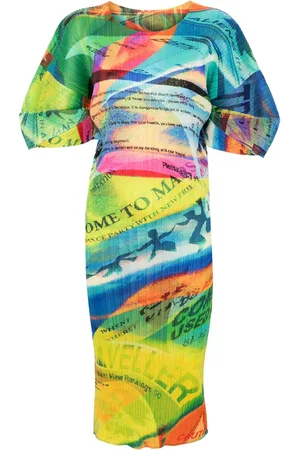 PLEATS PLEASE ISSEY MIYAKE Voyager midi dress