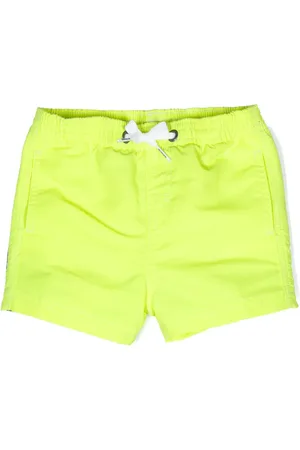 Sundek Logo-patch taffeta swim short