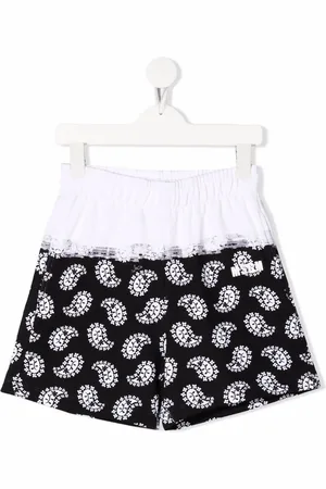 Msgm Paisley-print shorts