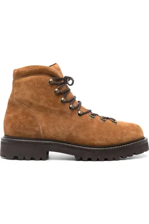 Brunello Cucinelli Lace-up suede boots