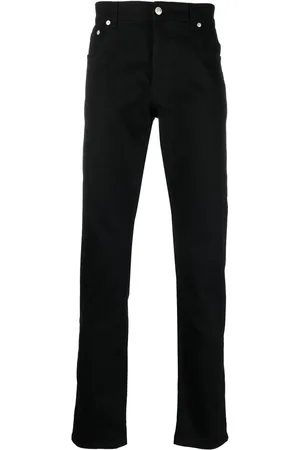 Alexander McQueen Straight-leg logo jeans