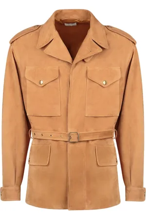 Bally Belted suede jacket