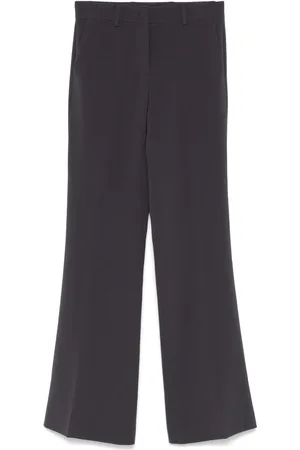 ALBERTO BIANI Crepe-texture trousers
