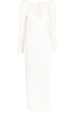 ROSETTA GETTY Long-sleeve midi dress