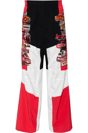 DOUBLET Panelled track trousers