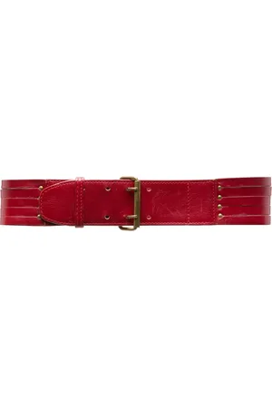 Alaïa Cut-out leather belt