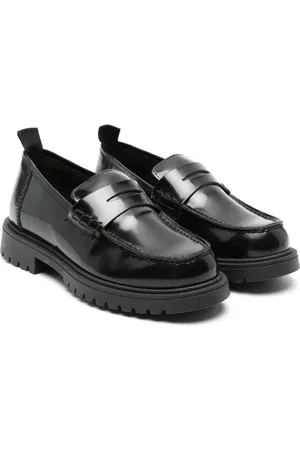 DOUUOD KIDS Slip -on leather moccasins