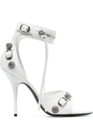 Balenciaga Cagole 110mm leather sandals