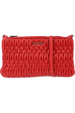Miu Miu 2000s matelassé crossbody bag