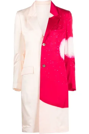 PLEATS PLEASE ISSEY MIYAKE Graphic button-up coat