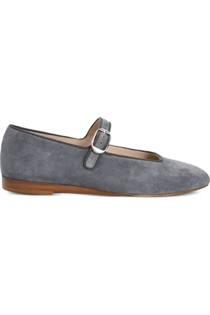 Le Monde Beryl Suede Mary Jane ballerina shoes