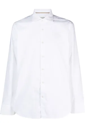 Tintoria Mattei Long-sleeved cotton shirt