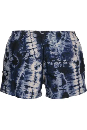 T.U.K. Chevron tie-dye swimming shorts