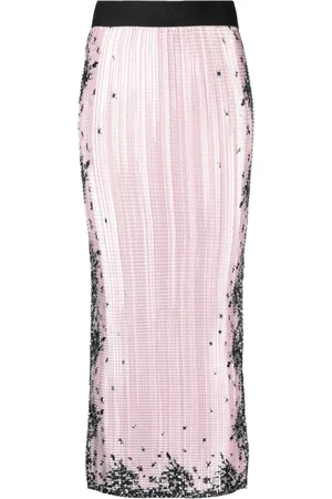 Msgm Sequin-design pencil skirt