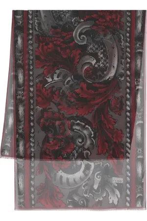 Gianfranco Ferré Abstract-print silk scarf
