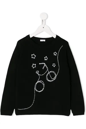 Il gufo Embroidered detail sweater