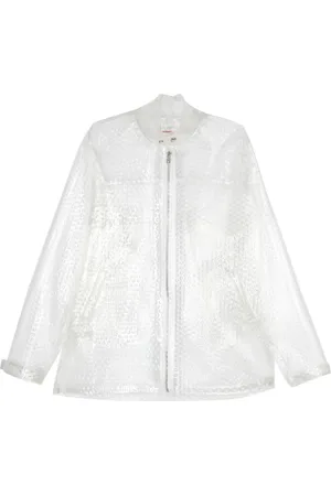 WALTER VAN BEIRENDONCK Transparent-design jacket