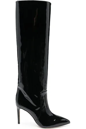 PARIS TEXAS Pointed-toe 90mm heeled boots