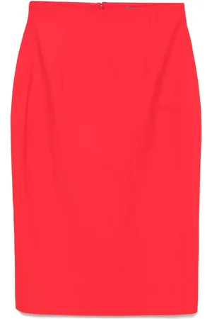 Alexander McQueen 2000s pencil skirt