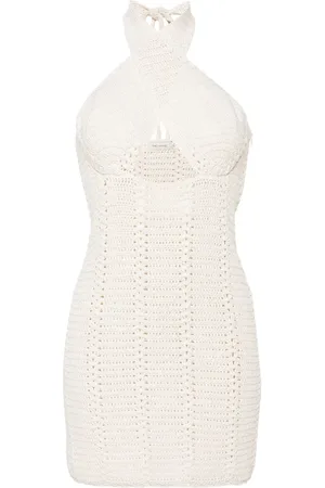 The Mannei Crochet-knit dress