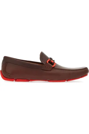 Salvatore Ferragamo Gancini leather loafers