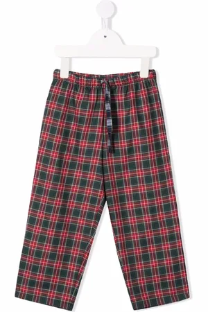 MC2 SAINT BARTH Tartan-check print trousers