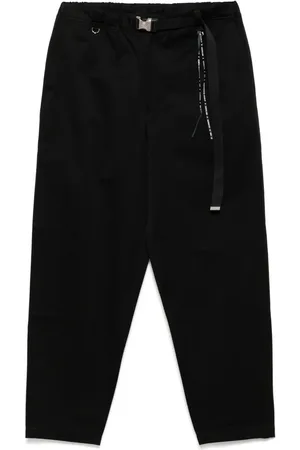 MASTERMIND Logo-embroidered trousers