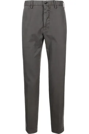 Incotex Stretch-cotton straight-leg trousers
