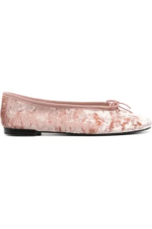 Repetto Crushed velvet ballerina shoes