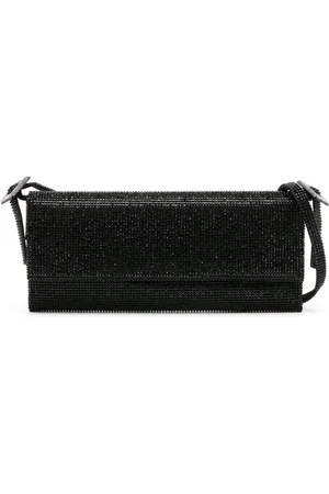 BENEDETTA BRUZZICHES Vittissima La Grande crystal-embellished shoulder bag