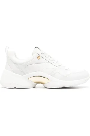 Michael Kors Logo-plaque lace-up sneakers