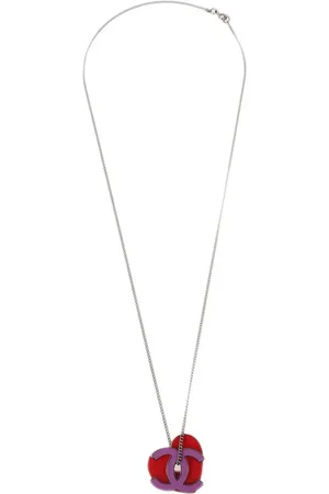 CHANEL 2004 CC Heart necklace