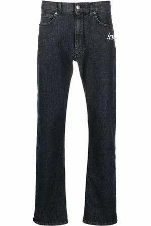 Stella McCartney Straight-leg logo-print jeans