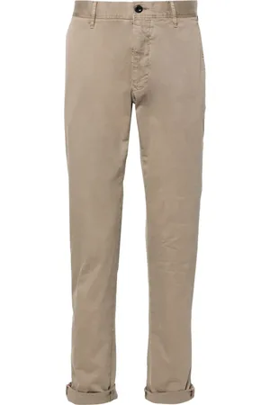 Incotex Low-rise straight-leg trousers