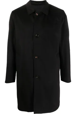 Kired Single-breasted cashmere coat