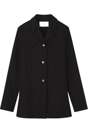 Proenza Schouler Notched-lapels button-down blazer