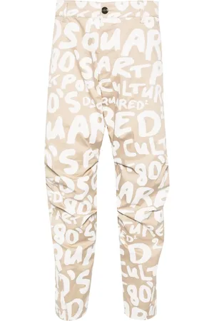 Dsquared2 Logo-print tapered trousers