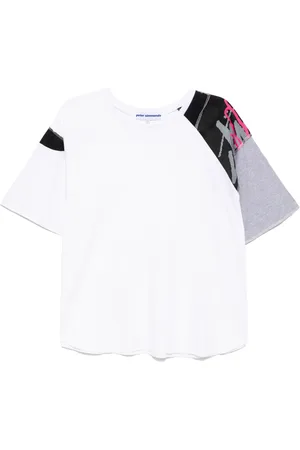 Stain Shade Panelled T-shirt