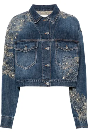 Isabel Marant Isleya cropped denim jacket