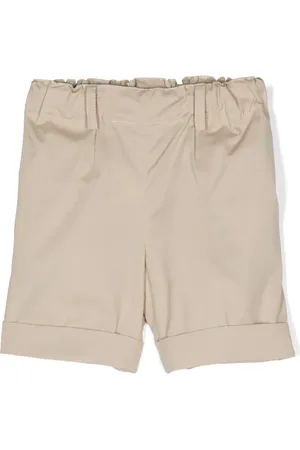 SIOLA Elasticated-waist cotton shorts