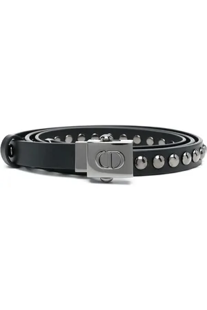 Dior CD-buckle studded belt