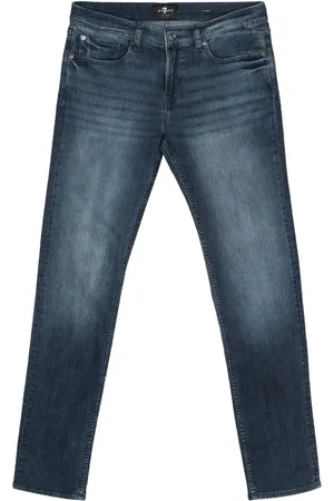 7 for all Mankind Mid-rise slim-fit jeans