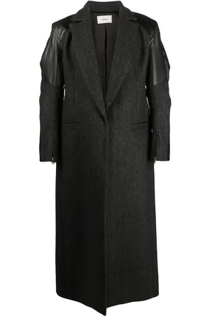 COPERNI Hybrid tailored chevron coat