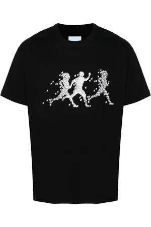 3PARADIS Mouse-print cotton T-shirt