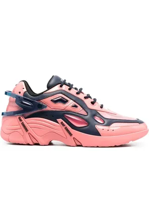 RAF SIMONS Multi-panel lace-up sneakers