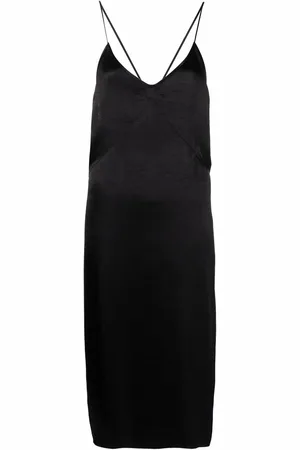 Dsquared2 Satin-finish midi dress