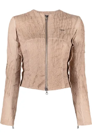 Diesel L-Crack leather jacket